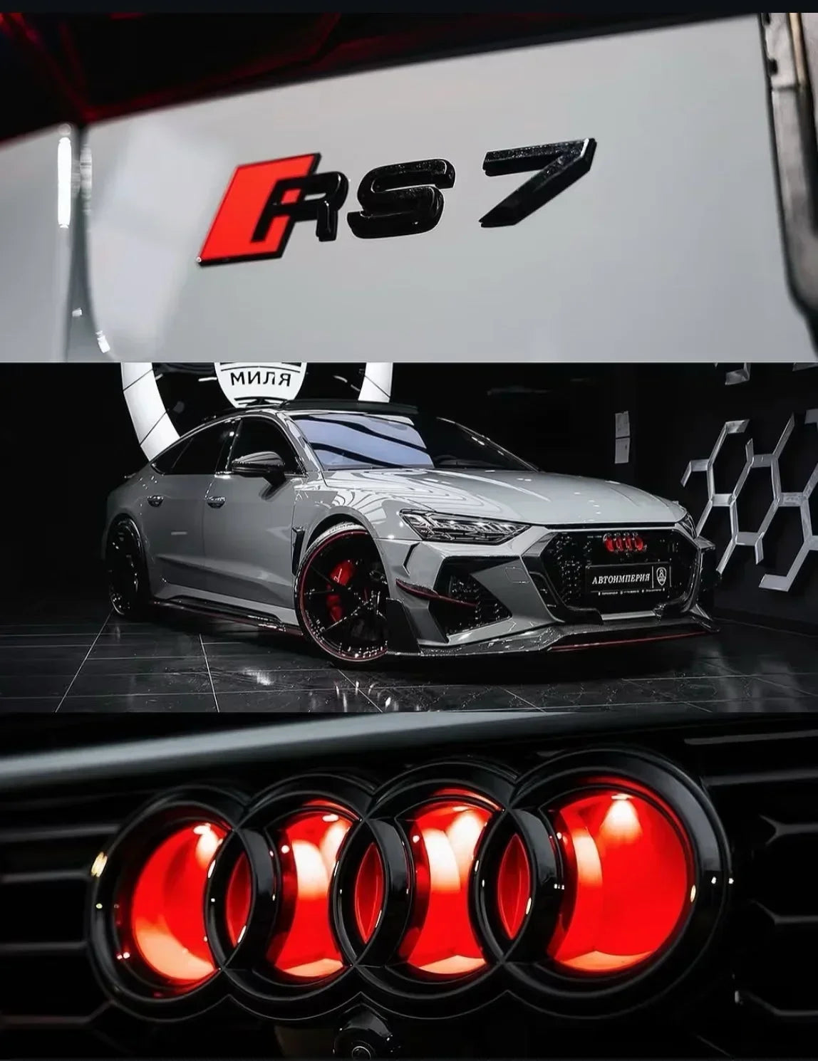 Audi men's t-shirt rs3 engineering printing mechanical style car enthusiast car theme casual cotton summer