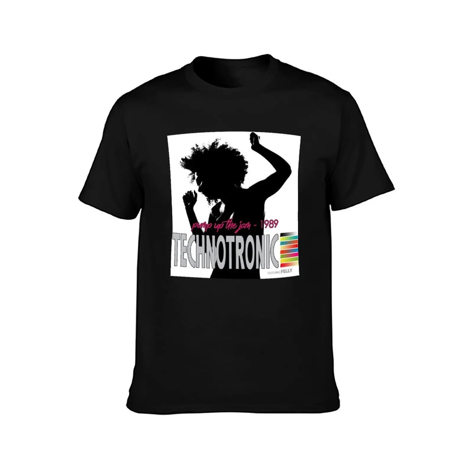 T-Shirt man shirt t cotton man graphic Technotronic quality shirt T-Shirt t high