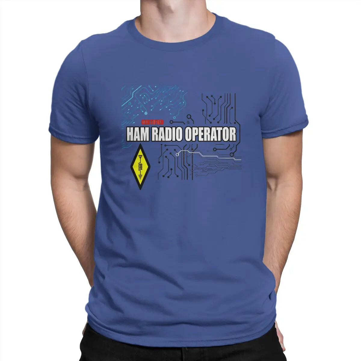 Electronics T Shirts Ham Radio Operator Pure Cotton Clothing Unique Short Sleeve Round Neck Tee Shirt Graphic Printed T-Shirt