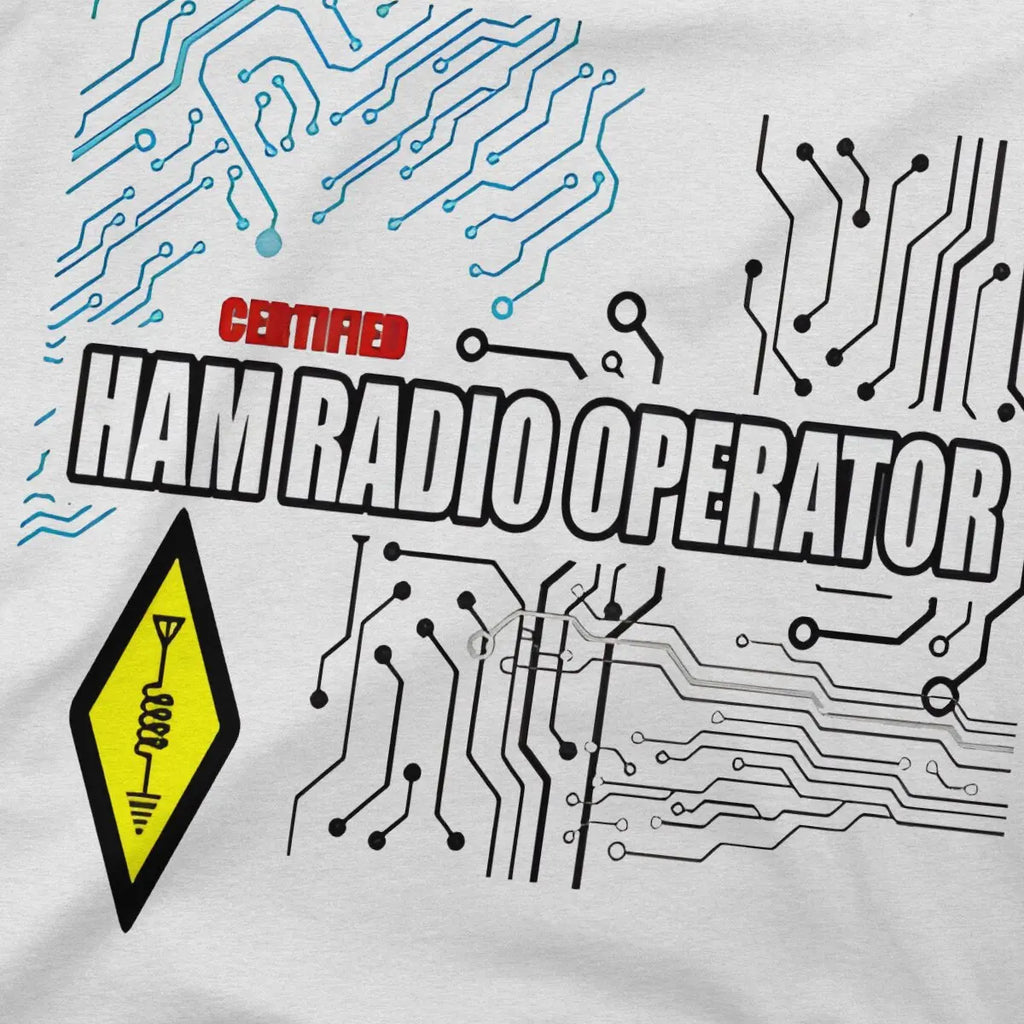 Electronics T Shirts Ham Radio Operator Pure Cotton Clothing Unique Short Sleeve Round Neck Tee Shirt Graphic Printed T-Shirt