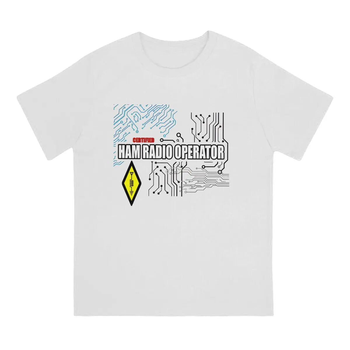 Electronics T Shirts Ham Radio Operator Pure Cotton Clothing Unique Short Sleeve Round Neck Tee Shirt Graphic Printed T-Shirt