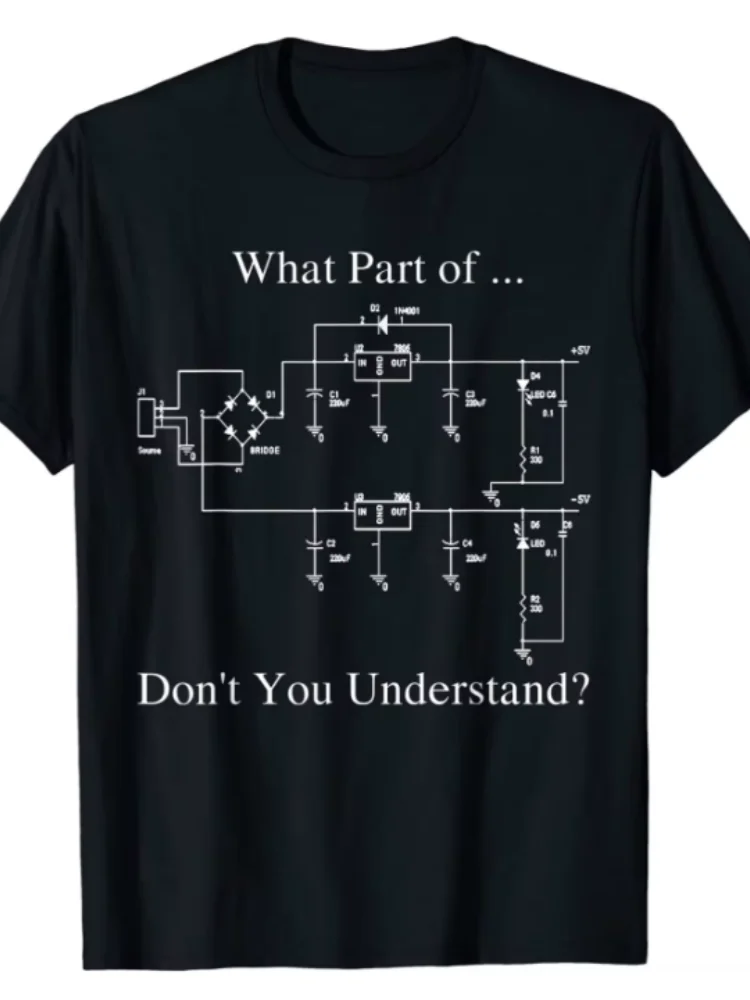 Electrical Engineer T-Shirt Gift Funny Engineering Sarcasm T-Shirt Printed T Shirt Cotton Man T Shirts Printed Plai Boy 16888